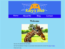 Tablet Screenshot of koryb.com